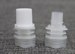 China 8.6mm Double Gaps Plastic Screw Caps Compatible For Pouch Filling Machine factory