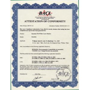 Wuhan Questt ASIA Technology Co., Ltd. Certifications