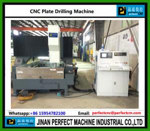 China CNC Gantry Type Plate Drilling Machine for Sale Used in Steel Structure Industry (PD2016) factory