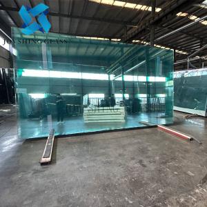 China 2-19mm Crystal Clear Float Glass Flat Tempered Float Architectural Glass on sale