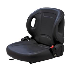 China Replacement Forklift Truck Spare Parts , PVC / Leather Black Color Forklift Truck Seats on sale