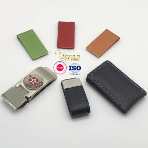 China Wholesale Masones Club Gold Plating Anti Brass Credit Card Holder Wallet Metal Money Clip For Mens factory
