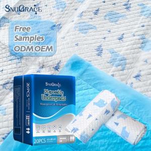 China Disposable Under Pads SAP Absorption Dry Surface for SnuGrace Adult Incontinence Pads factory