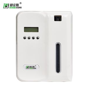 China Automatic Essential Oil Diffuser Machine Plastic Aroma Dispenser With Wall Mounted factory