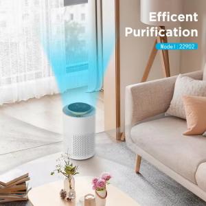 China 80m3/H PM2.5 Electric Air Purifier Office Small Desktop Air Purifier Remove Smoke Dust on sale