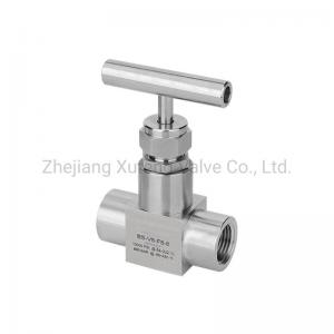 China Bar Stock Instrumentation High Pressure Adjustable Female Straight Needle Valve Pressure factory
