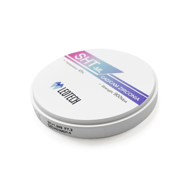 Pre-Shaded Multilayer Zirconia Block 900MPa Strength & 0 Cytotoxicity No