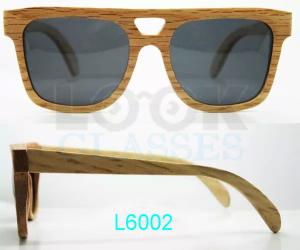 China 2015 newest style fashionable wood sunglasses and bamboo with polarized lens factory