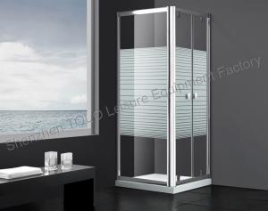 China Steam Room Glass Enclosed Showers with frameless glass shower doors factory