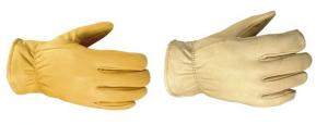China leather glove for deer/cow leather glove factory