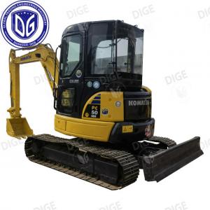 China Industrial-grade USED PC50 excavator with Advanced hydraulic systems factory