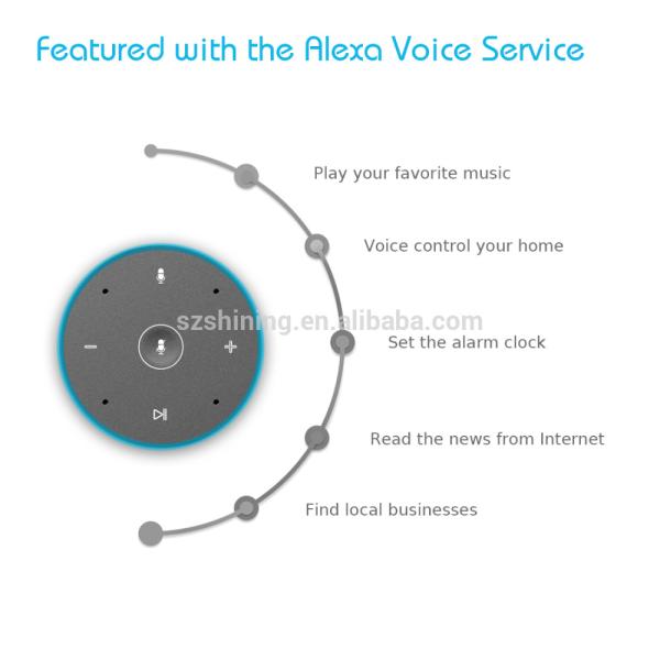 HF30 MXQ Intelligent Remote Wireless Speakers Support Alexa And BT Speaker