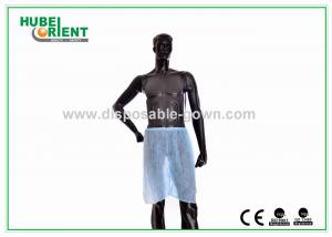 China Blue Dust-Proof Disposable PP Short Pants For Sauna or Hospital use on sale