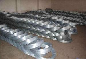 China 0.8mm * 5kg Roll Galvanised Binding Wire , Electric Galvanized Wire Q195 / Q 235 Material factory
