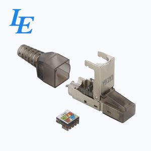 Ce Rj45 Cat6a Ftp Toolless Network Modular Plug 26AWG