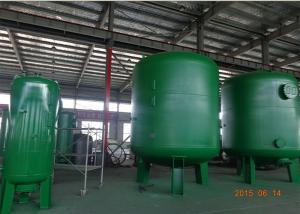 China Silica Sand Filter Ro Pressure Water Purifier Tank In Suspended Solids And Turbidity Reduction Dia 600-3000 Mm on sale