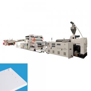 China Plastic Sheet Extrusion Machine / Pvc Sheet Extrusion Line 1220 x 2440 factory