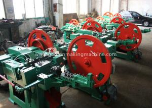 China Wire Nail Manufacturing Machine / Nail Production Machine With Automatically Feed on sale