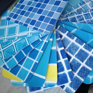 China PVC swimming pool waterproof liner,  Anti-UV, Competitive price, 1.5mm PVC membrane for swimming pool pond factory