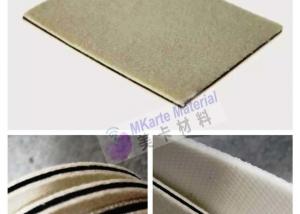 China Woolen Felt Cushion Laminated Pad 80 N/Mm Adhesion For Hot Press Process factory
