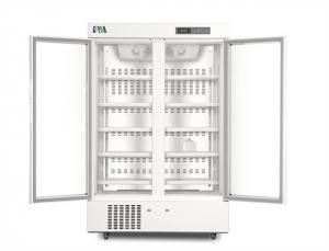 China R600a 656 Liters Double Door Pharmacy Refrigerator With LED Interior Light factory