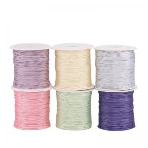 China Nylon Suede Craft Thread for Beading Jade Nylon Thread Singal Color or Rainbow Color on sale