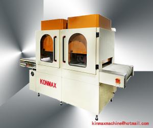 China Z50-2 double unit sheet metal deburring machine500x2200mm  laser sheet metal cutting machine factory
