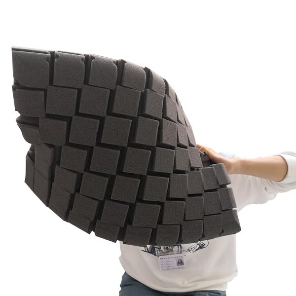 Double Side Contour Charcoal Memory Foam Pillow With Bamboo Fabric