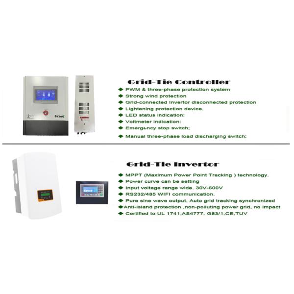 20kw 3 Phase Low Start Wind Speed Pitch Control Wind Turbine For Home Use