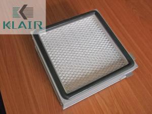 China Oem Mini Pleat Hepa Filter Air Purifier With Micro Glass Fiber Media on sale