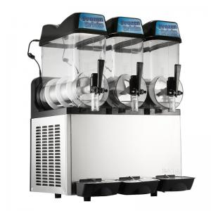 China Triple Bowls Frozen Slush Machine 304 Stainless Steel With r134a Refrigerant factory