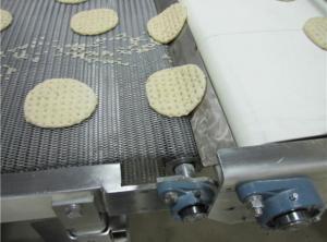 China Biscuit Baking Honeycomb Food Conveyor Belt Flat Flex Design Anti Corrosion factory