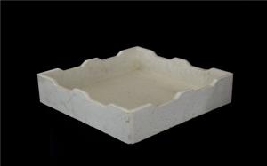 China Square High Temperature Crucible , Ceramic Saggers For Fire Ceramic Tiles factory