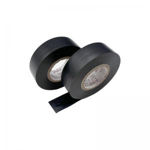 China Black Insulation PVC Tape , Electrical Tape For Wiring Harness 25m Length factory