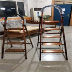 China Aluminium 5 Step Folding Step Stool Household Kitchen Safety Five Step Ladders factory