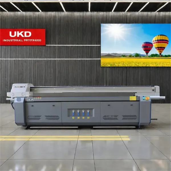 Advanced UV LED Flatbed Printer for Versatile Material Printing
