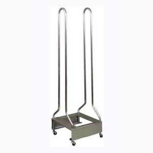 China 2 Holders Stand Steel Sport Equipment Racks for Rugby Clothes And Shoulder Pad factory