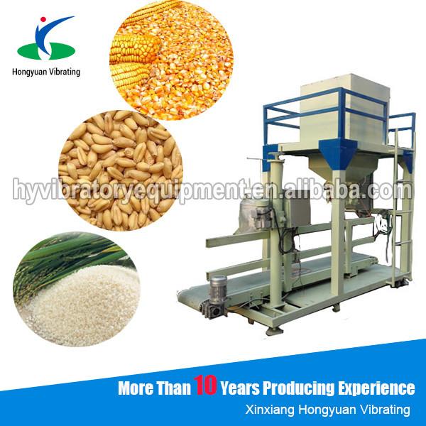 China corn wheat grain automatic weighing filling bagging machine factory