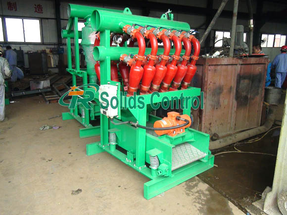 Factory price mud desilter API Oilfield Desilter Hydrocyclone For Mud Cleaning System 1950kg Weight