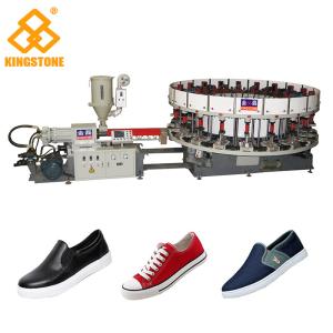 Buy cheap CE SGS 2-3 Workers PVC Shoes Making Machine With Upper Lasting / 30-35kw/H from wholesalers