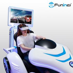 China Motorcycle Racing Simulator VR Racing Kart 9d Vr Simulator Dynamic Platform VR Game machine factory