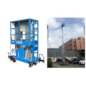 Buy cheap Hydraulic Aluminum Work Platform For Outdoor Window Cleaning 12 Meter Working from wholesalers
