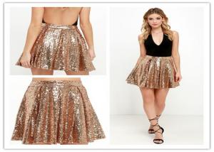 China Newest Design Women Sequin Skirt Mini Party Skirt Hot Sale factory