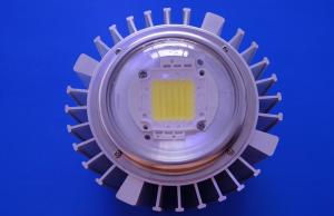 China Miner lighting Led Glass Lens Heat Sink Power Led Lens 90 Degree Beam Angle factory