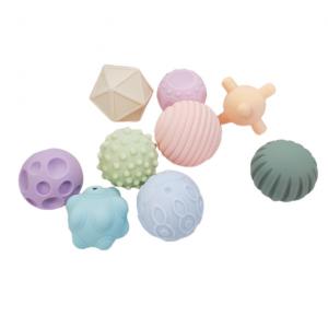 China Soft Textured Multi Silicone Sensory Ball Toys Montessori Toys for Babies on sale