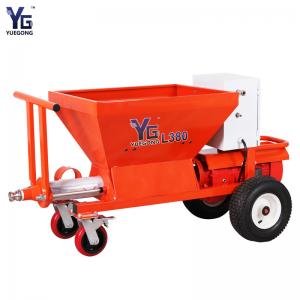 China Thick Fireproof Paint Dry Mix Mortar Cement Plastering Spray Machine 5.5kw 16L/Min Flow factory