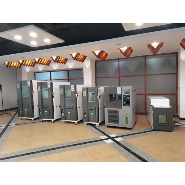 Programmable Temperature Humidity Test Chamber LCD Display Stainless Steel Plate