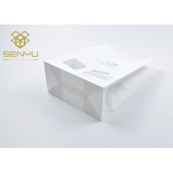 80g/sm Pantone Printed Paper Bag With Window