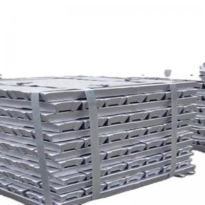 China 99.99% 99.9% Pure Aluminum Ingot Aluminum Metal Ingot For Metallurgy Steelmaking factory