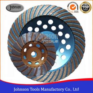 China Turbo Type 125mm Grinding Wheel , Surface Grinding Wheels For Hard Granite factory